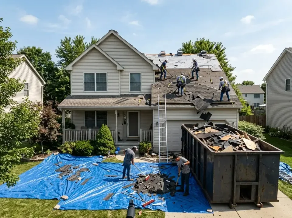 roof-replacement-debris-remova-004 — frequently asked questions, Cheapest Dumpster Rentals in Summerfield, MD